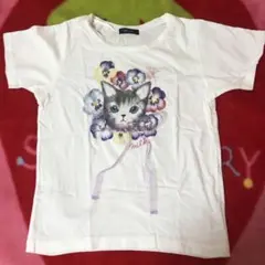 パンジーキャットTシャツのサムネイル