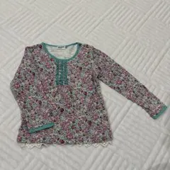 RAG MART 花柄長袖Tシャツ 95cm