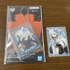 白上フブキ　ホロライブ アクリルチャーム カード