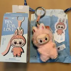 【U】ラブブ LABUBU PIN FOR LOVE ぬいぐるみペンダント新作！