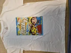ミルキーキャラクター Tシャツ ホワイト　ペコちゃん×ふなっしー