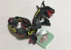 新品タグ付きポケモンセンター Pokémon fit 黒いレックウザ ぬいぐるみ