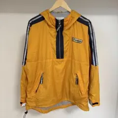 EXPRESS Athletique ナイロンアノラック S イエロー