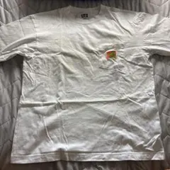 UNIQLO UT Tシャツ ホワイト ポケット付き