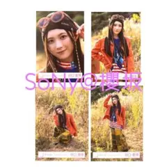 櫻坂46 生写真 「木枯らしは泣かない」MV衣装 谷口愛季