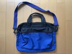SAZABY サザビー 2way ショルダーバッグ ブラック×ブルー - メルカリ