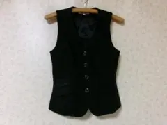 102535 ALPHAPIER 事務服　ベスト　黒　サイズ5