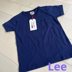 Lee キッズ ポケットTシャツ ネイビー　120のサムネイル
