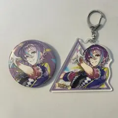 プロセカ ワンダショ 神代類 CD特典 アクリルキーホルダー 缶バッジ