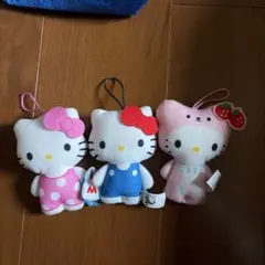 マクドナルド　ハローキティ マスコット 3体セット