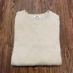 UNIQLO ベージュ ニットセーター M