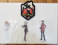 エヴァンゲリオンアクリルスタンド3体（カヲル・アスカ・ミサトとラバートレイセット