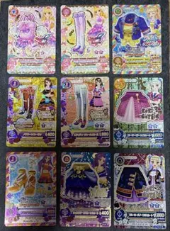 アイカツカード 9枚まとめ売り　⭐️キャンペーン・Ｒカード