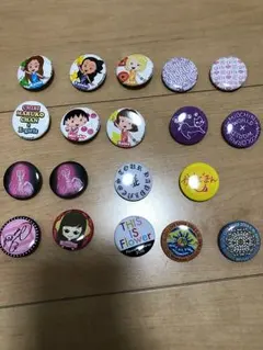 E-girls、Flower、happiness缶バッチセット