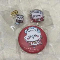 ちいかわレストラン モモンガ アクリルチャーム アクスタ 缶バッジ