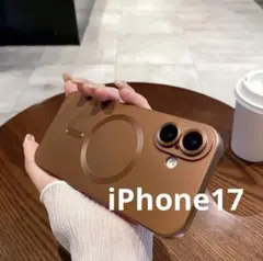 マグセーフ　iPhone17 スマホケース　シリコンカバー　レンズ保護