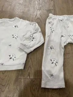 韓国子供服　セットアップ　コットン柄