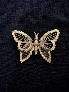 MONET 蝶　コールド色　ブローチ