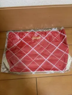 Coleman キルティングトートバッグ レッド