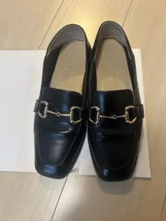 明日まで値下げ！SHISEI レザーローファー ブラック 37 1/2 - メルカリ