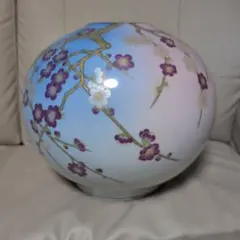 香蘭社 　梅　花瓶 フラワーベース　壺 染錦梅菊牡丹）花瓶|有田焼の老舗-香蘭社オンラインショップ