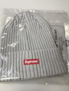 Supreme Overdyed Beanie ニット帽 グレー