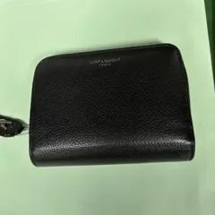 SAINT LAURENT ブラック 二つ折り財布