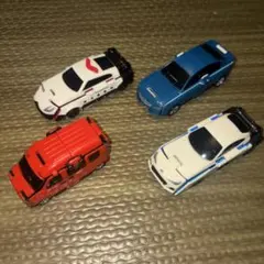 Voov ブーブ　変身ミニカー 4台セット タクシー　郵便車のサムネイル
