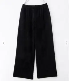 Honeys あったかストレートパンツ　ハニぽか　3L