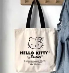 【新品・未開封】HELLO KITTYトートバッグ ・ キャンパスバッグ