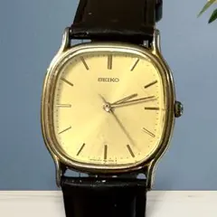 良品！SEIKO シャリオ 7430-5330 電池パッキン交換済 ベルト新品