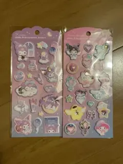 Jewelマシュマロ　シール　サンリオ　2枚セット