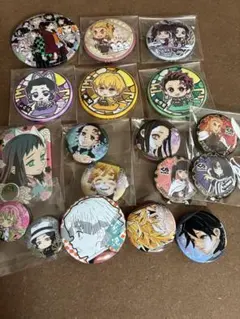 鬼滅の刃缶バッジセット