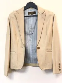 トゥモローランド ボールジィ BALLSEY 羊革 ジャケット ベージュ 38