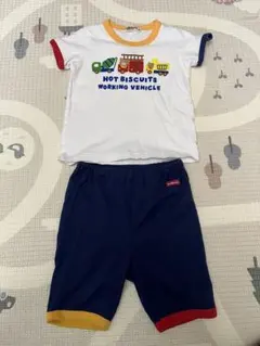 HOT BISCUITS 半袖Tシャツ ハーフパンツ セット 80㎝のサムネイル