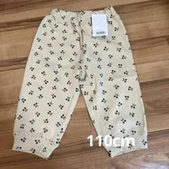 さくらんぼ柄 膝下ハーフパンツ 110cm