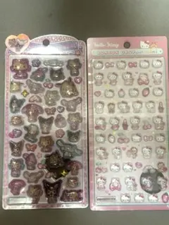 正規品 サンリオうるちゅるポップシール　ボンボンドロップシールミニ キティ