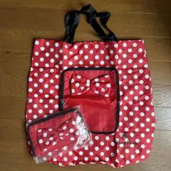 ミニーマウス　折り畳みエコバッグ2個