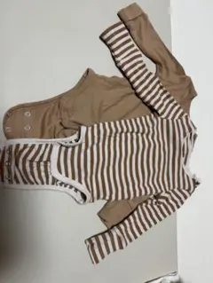 H&M 62cm ロンパース 2枚セット