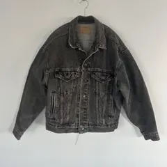 Levi’s 70507 4858 先染め ブラック デニムジャケット