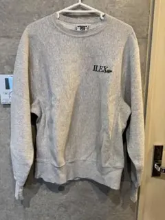 90s Lee ILEXロゴ刺繍 グレー M スウェット古着