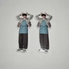 なにわ男子 ファミクラストア フレークシール 名古屋 長尾謙杜 2個セット