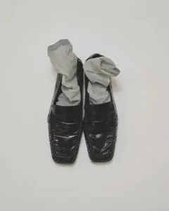 Squaretoe Gather Loafers ローファー　todayfulのサムネイル