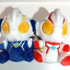ウルトラマン ふわふわお座りぬいぐるみ マックス＆ゼノンセット
