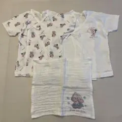 【新品・未使用】ミニーマウス 半袖ベビー肌着 2枚セット＋おまけ付き