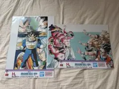 一番くじ　ドラゴンボール　H賞　クリアポスター　2種セット