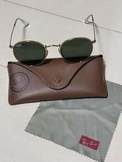 Ray-Ban ラウンドメタル　サングラス ブラック　RB3447