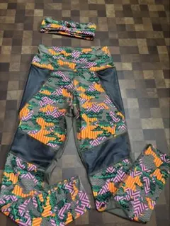 ズンバ　レギンス　S バンダナ