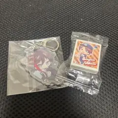 にじさんじ 三枝明那 アクリルキーホルダー くら寿司 消しゴム