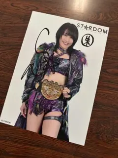 姫ゆりあ 直筆サイン入り ポートレート スターダム STARDOM - メルカリ